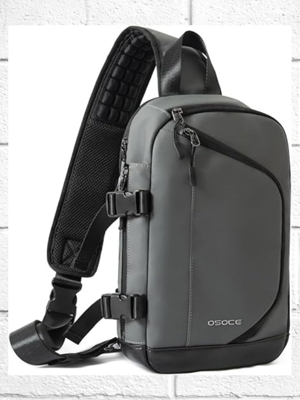 NWOT! Waterproof Shoulder Cossbody Bag w/ RFID, Anti-Theft, Padded Back & Strap